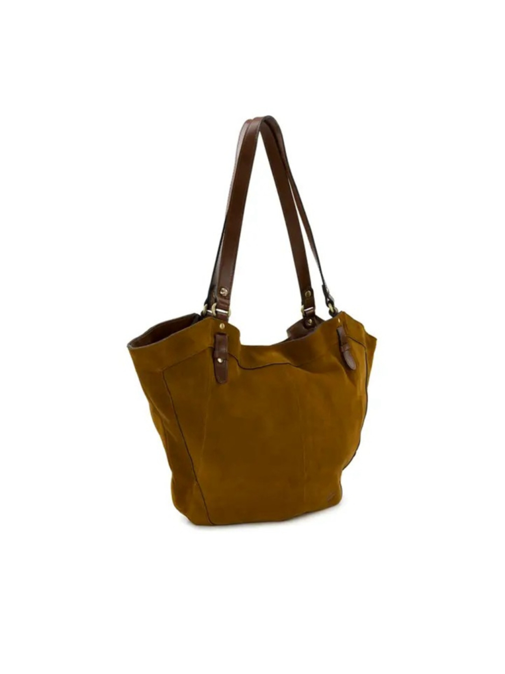 Patricia Liliane Tote - Suede Golden Brown - Picture 4 of 7